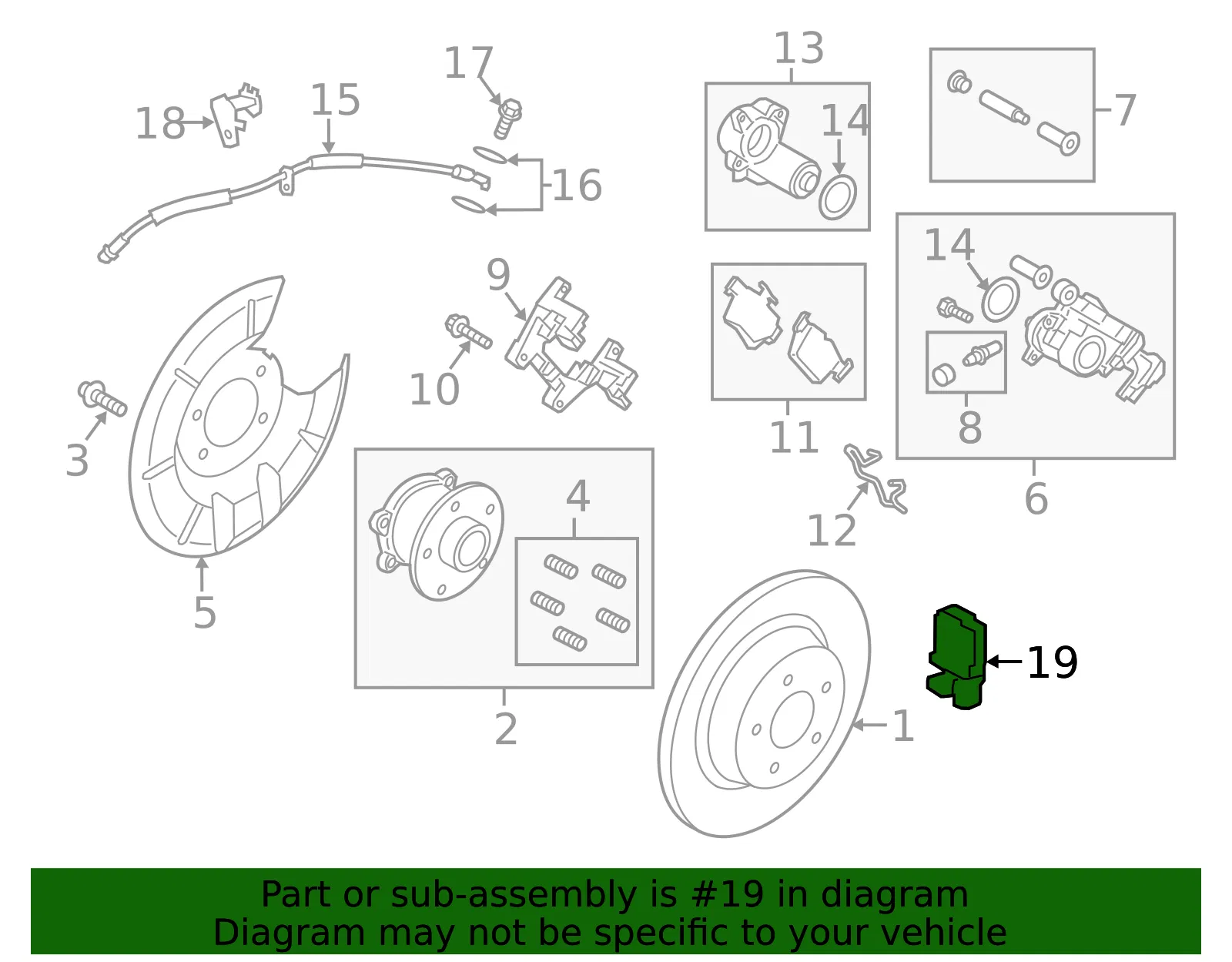 ABS Sensor - Ford (lv6z2c190d)