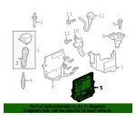 Engine Control Module (ECM) - Ford (m1pz12a650ea)