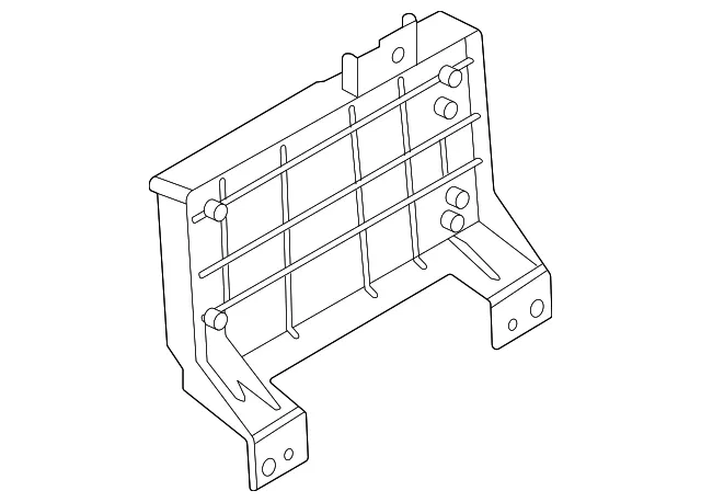 GPS Navigation Control Module Bracket - Ford (m2dz14d189c)
