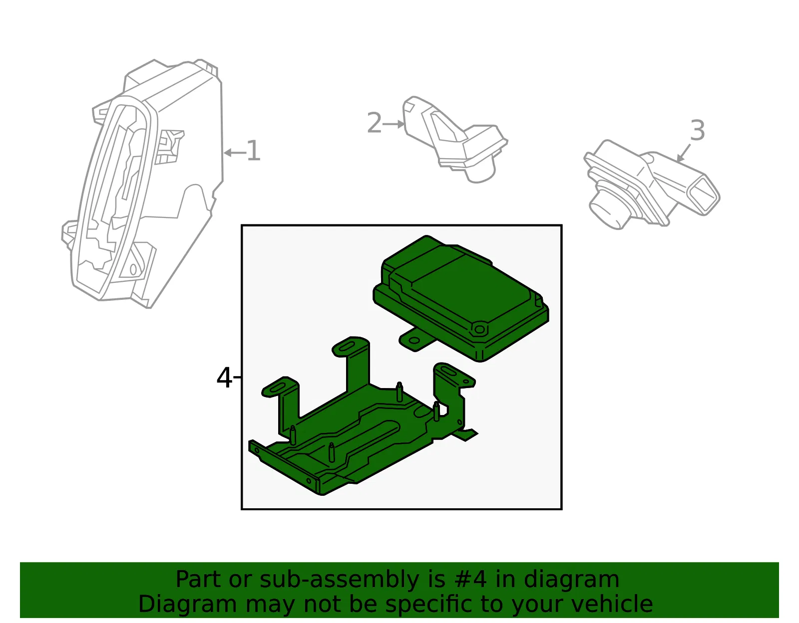 Control Module - Ford (m2gz19h405d)