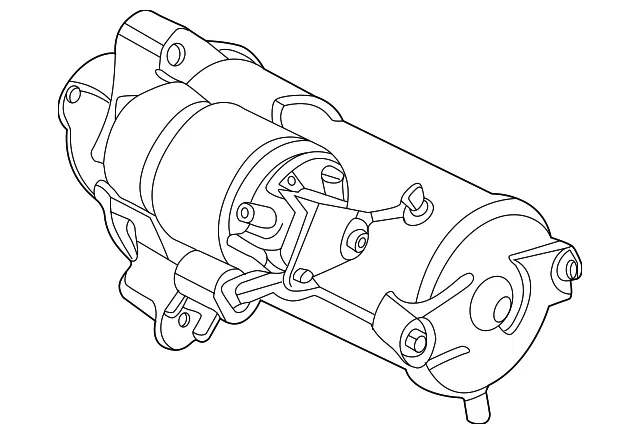 Starter - Ford (mb3z11002d)