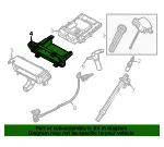 Engine Control Module (ECM) Bracket - Ford (mb3z12a659d)