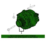 Alternator - Ford (ml3z10346b)