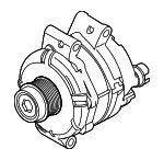 Alternator - Ford (ml3z10346e)