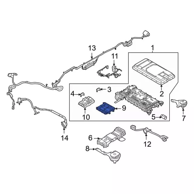 Control Module - Ford (ml3z10b687b)