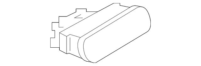 Hazard Switch - Ford (ml3z13d730cb)