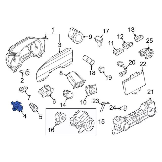 Switch - Ford (ml3z2b623aa)