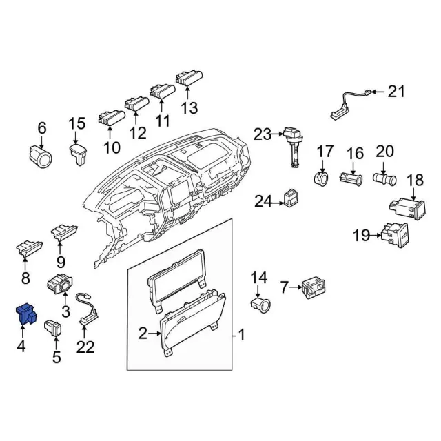 Switch - Ford (ml3z2b623aa)