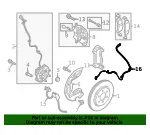 ABS Sensor - Ford (ml3z2c204j)