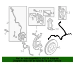 ABS Sensor - Ford (ml3z2c204k)
