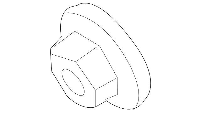 Engine Control Module (ECM) Nut - Ford (n806769s441)