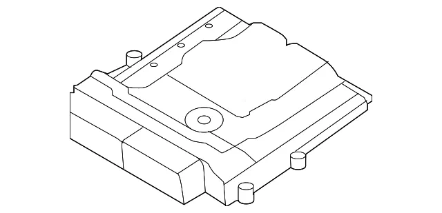 Engine Control Module (ECM) - Ford (nb3z12a650f)
