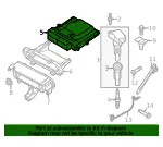 Engine Control Module (ECM) - Ford (nb3z12a650f)