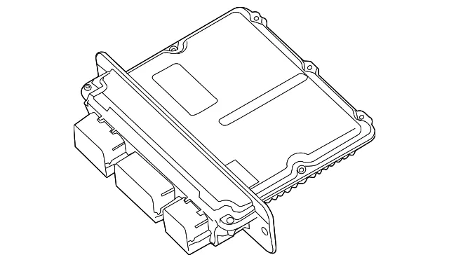 Engine Control Module (ECM) - Ford (nc3z12a650aba)