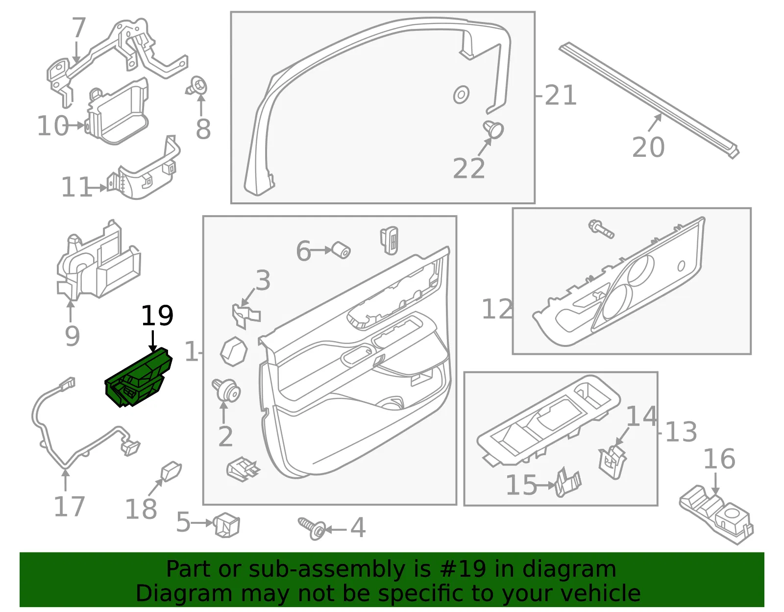 Switch Assembly - Ford (nc5z14a701ca)