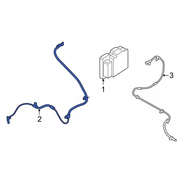 ABS Sensor - Ford (nl3z2c204a)