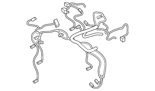 Engine Wiring Harness - Ford (nu5z12a581f)