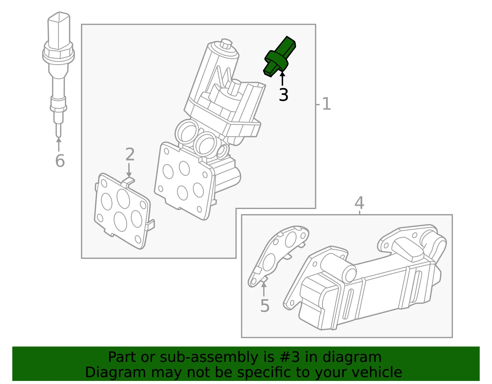 Sensor - Ford (p2gz9j460c)