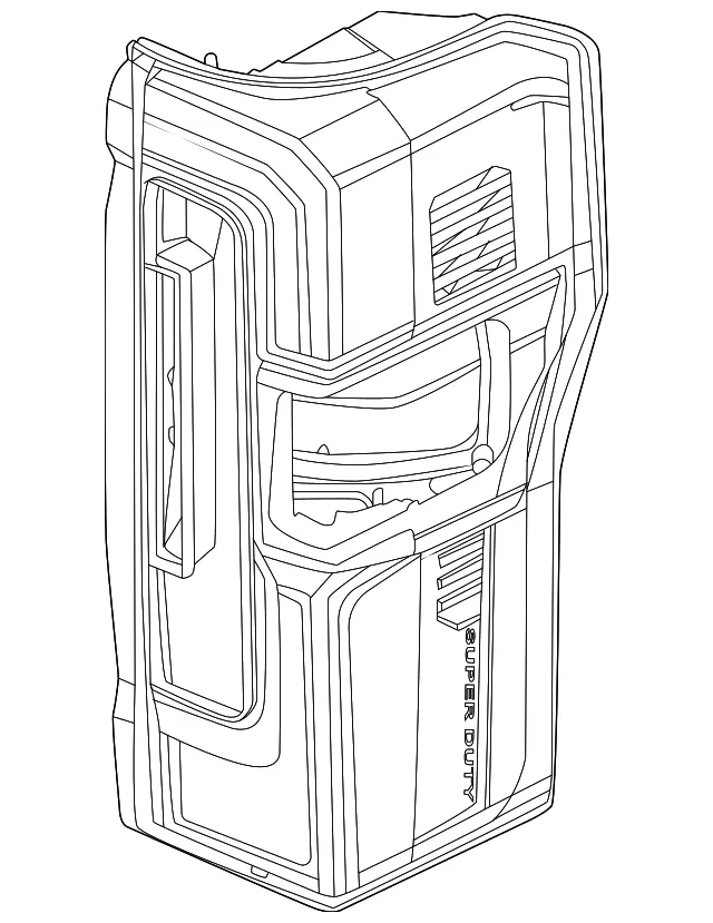 Tail Light Assembly - Ford (pc3z13405c)