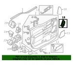 Switch Bezel - Ford (pc3z14527aa)
