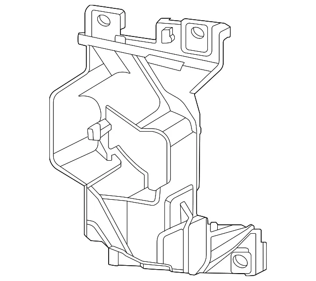Fog Light Bracket - Ford (pc3z15266d)