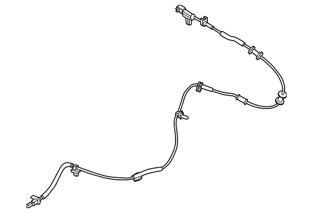 ABS Wheel Speed Sensor - Ford (pc3z15k857caa)