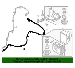 ABS Wheel Speed Sensor - Ford (pc3z15k857caa)