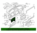 Cluster Bezel - Ford (pc3z26044d70aa)