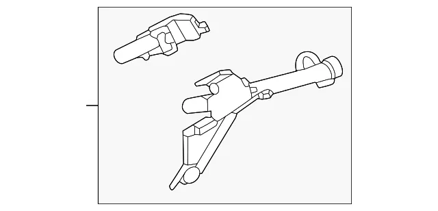 Pressure Sensor - Ford (pc3z9j460c)