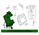 Engine Control Module (ECM) Bracket - Ford (pr3z12a659a)