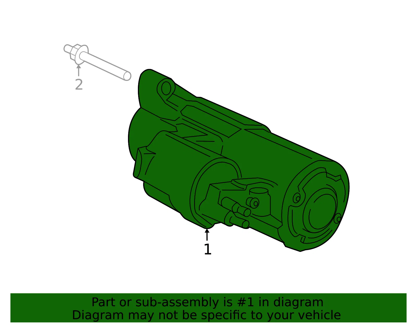 Starter Motor Assembly - Ford (sa1069)
