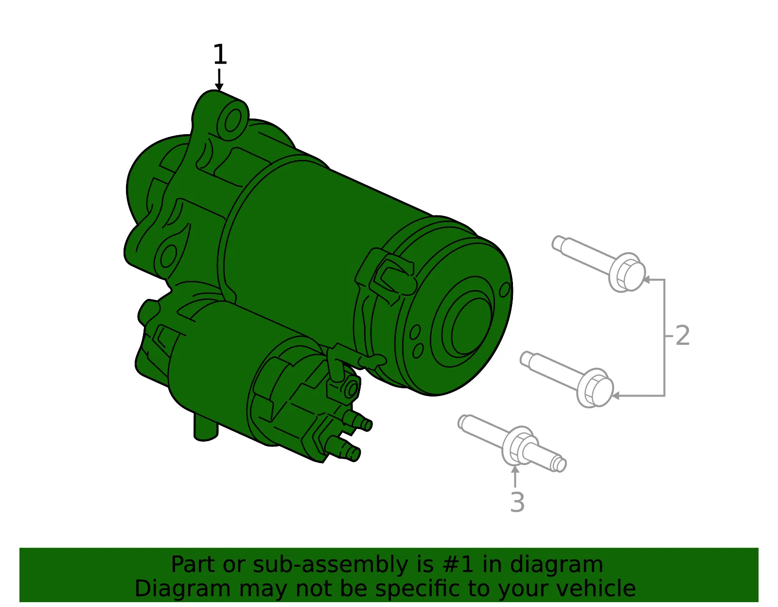 Starter Motor Assembly - Ford (sa1084)