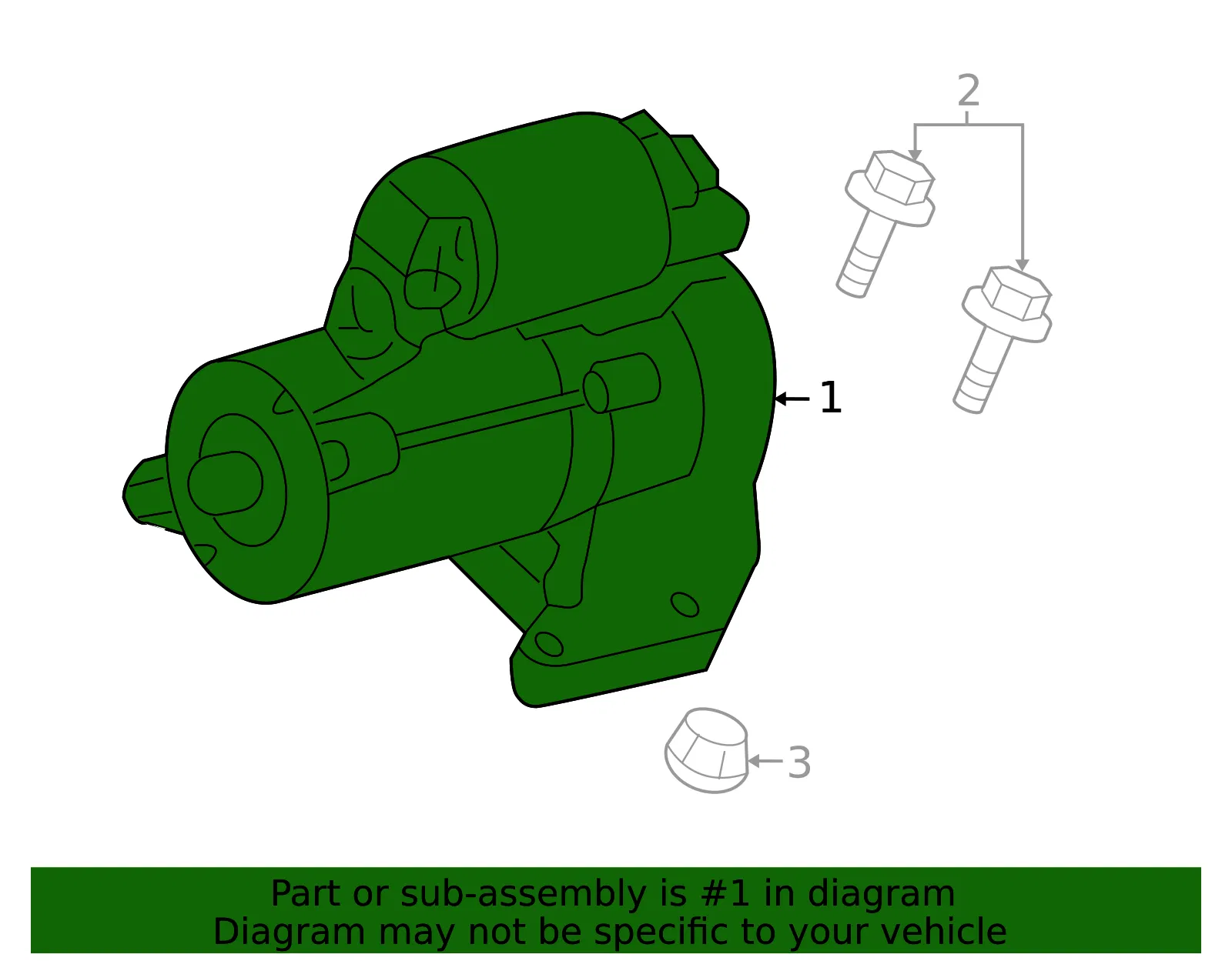 Starter Motor Assembly - Ford (sa985)