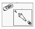 Motorcraft TPMS Sensor - Ford (tpms30)