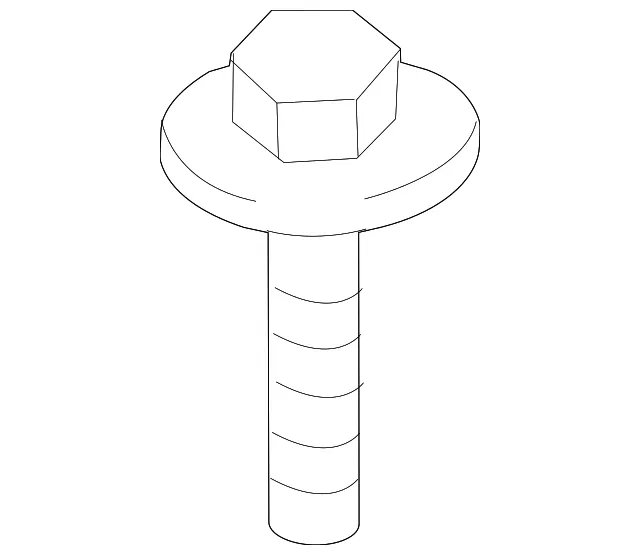 Control Module Screw - Ford (w506945s900)