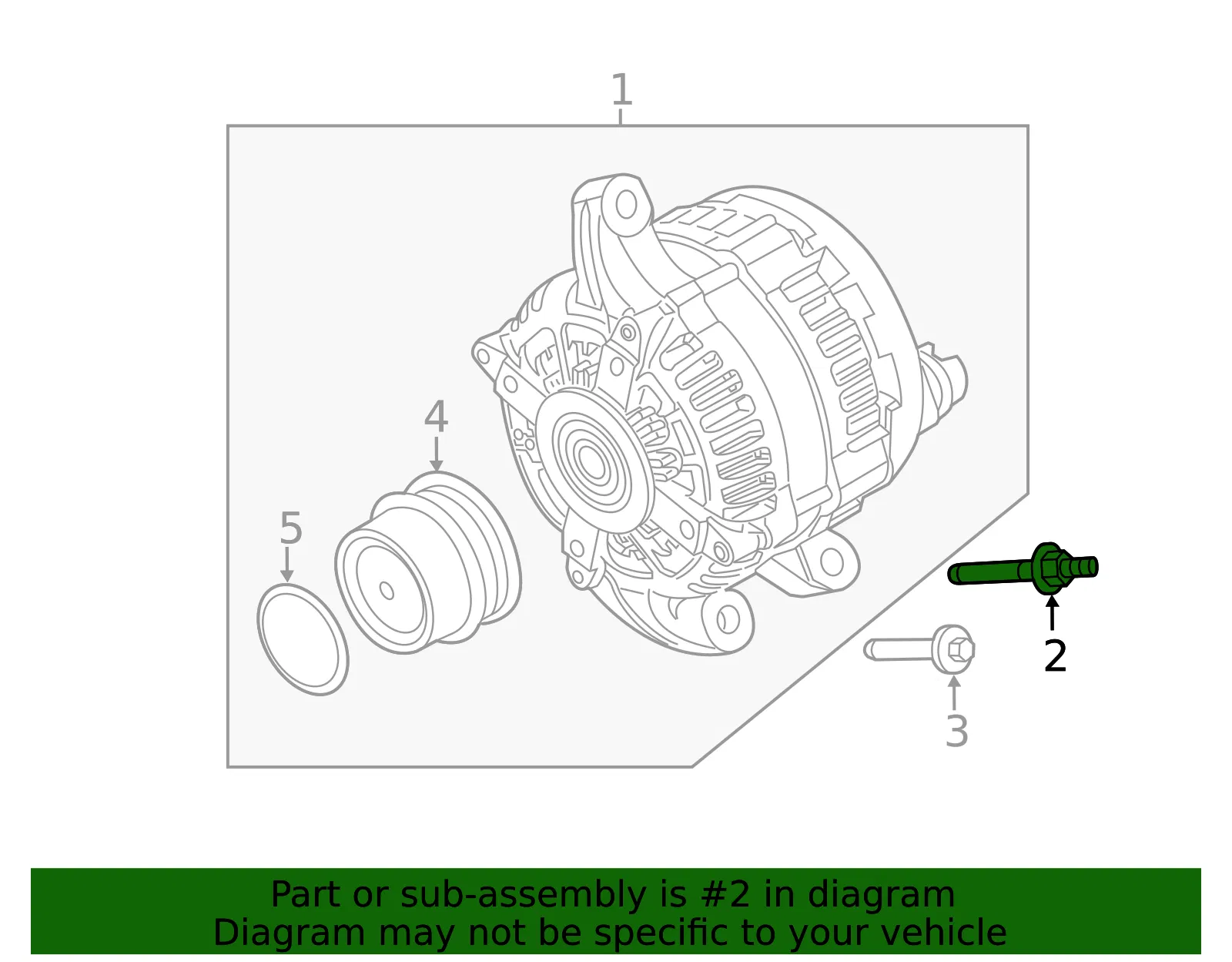 Alternator Stud - Ford (w705451s437)