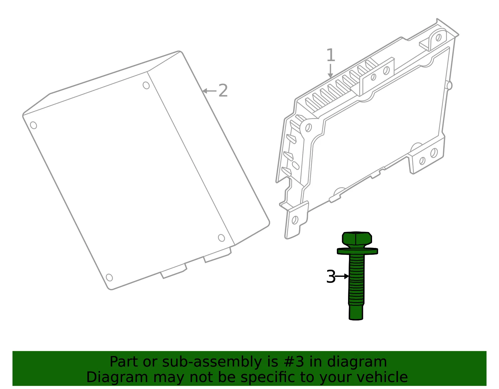 Module Bolt - Ford (w712262s442)