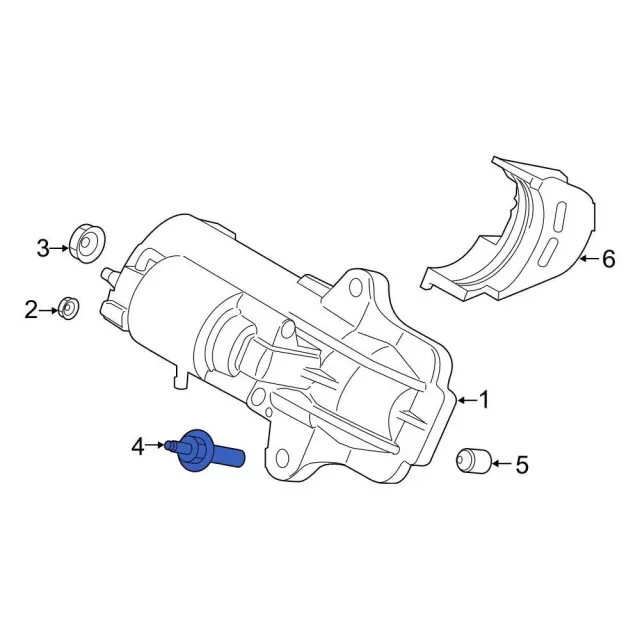 Starter Stud - Ford (w716227s437)