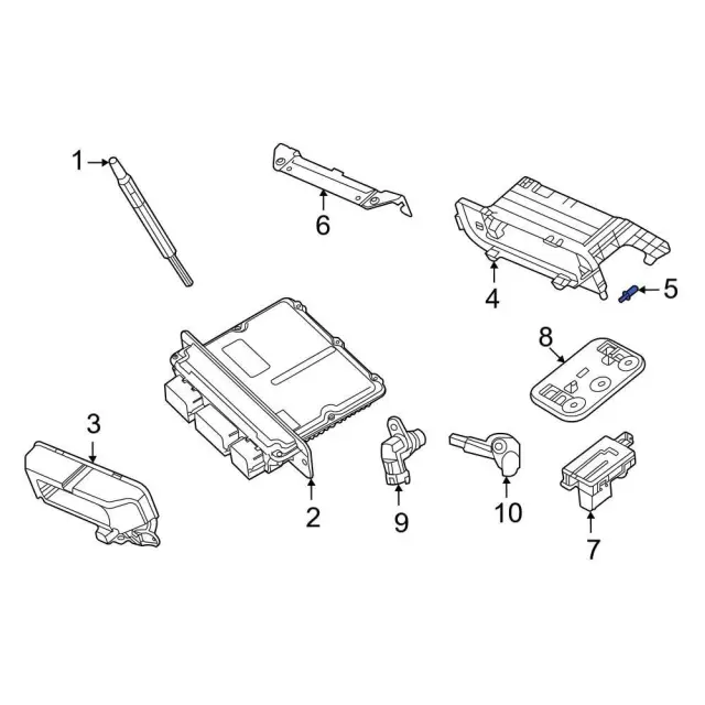 Engine Control Module (ECM) Stud - Ford (w718014s450)