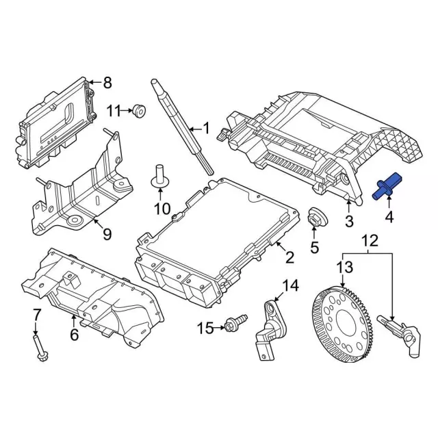 Engine Control Module (ECM) Stud - Ford (w718014s450)