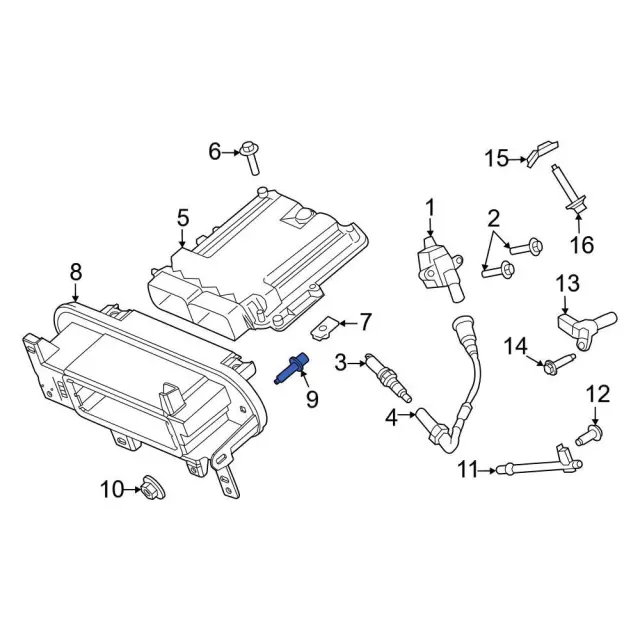 Engine Control Module (ECM) Stud - Ford (w718014s450)