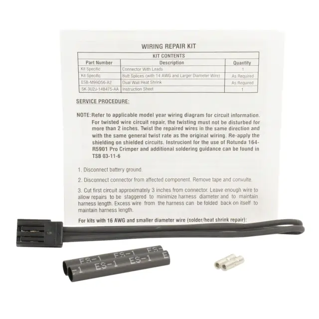 Wire Assembly - Ford (wpt1003)