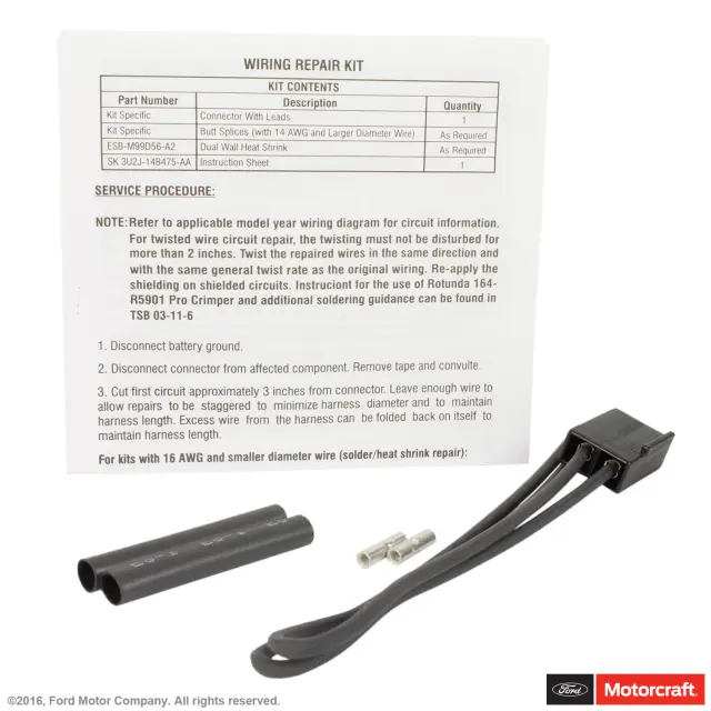 Wire Assembly - Ford (wpt1018)