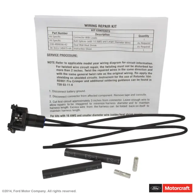 Wire Assembly - Ford (wpt1054)