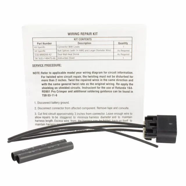 Wire Assembly - Ford (wpt1101)