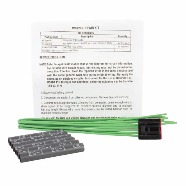 Wire Assembly - Ford (wpt1249)