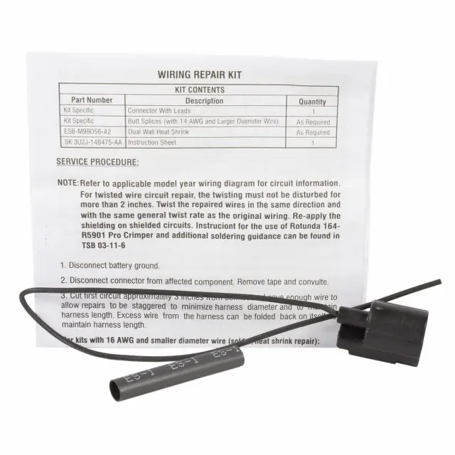 Wire Assembly - Ford (wpt1253)