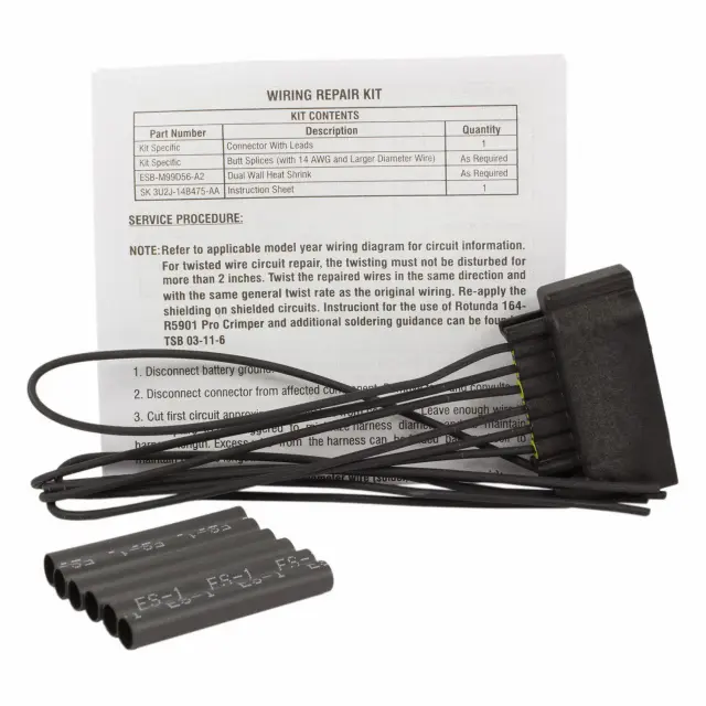 Wire Assembly - Ford (wpt1257)