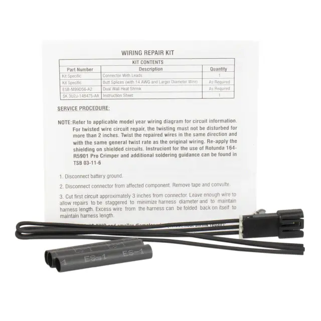 Wire Assembly - Ford (wpt1296)