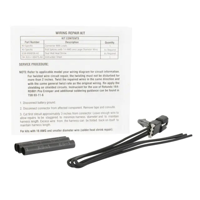 Wire Assembly - Ford (wpt1296)